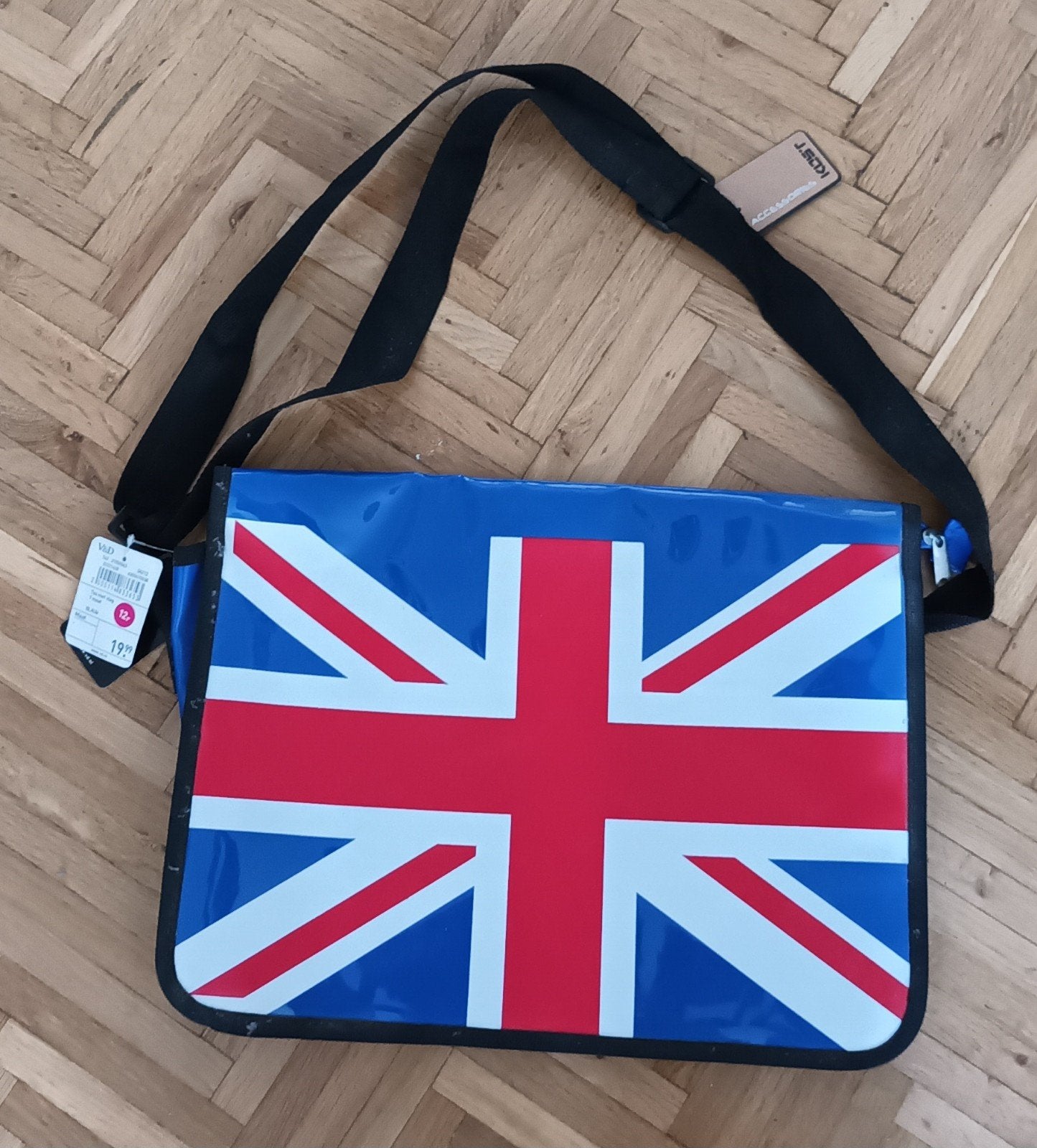 Schoudertas Britse vlag, Ophalen of Verzenden, Nieuw, Blauw, Overige merken