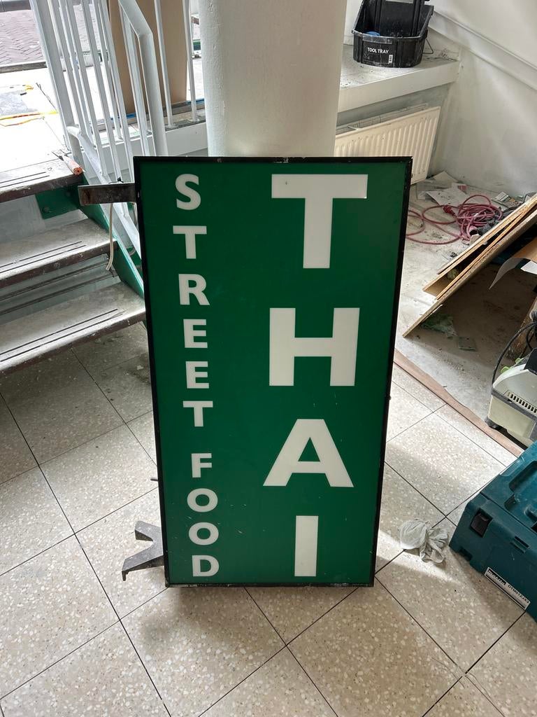 Lichtbak voor Thais restaurant, Tuin en Terras, Buitenverlichting, Gebruikt, Ophalen