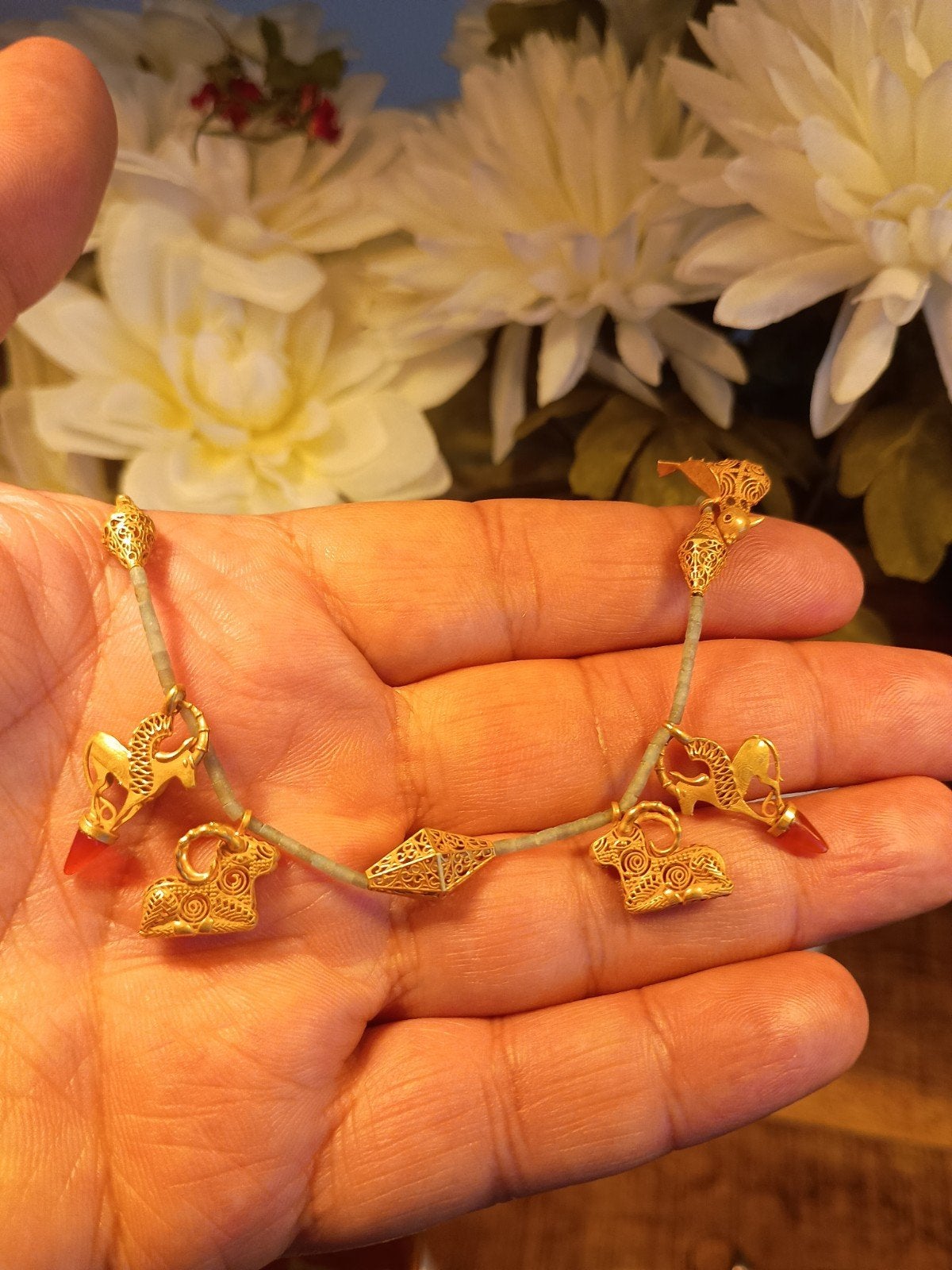 Oude antiek goud  collection Afghanistan, Ophalen of Verzenden, Zo goed als nieuw, Goud, Goud