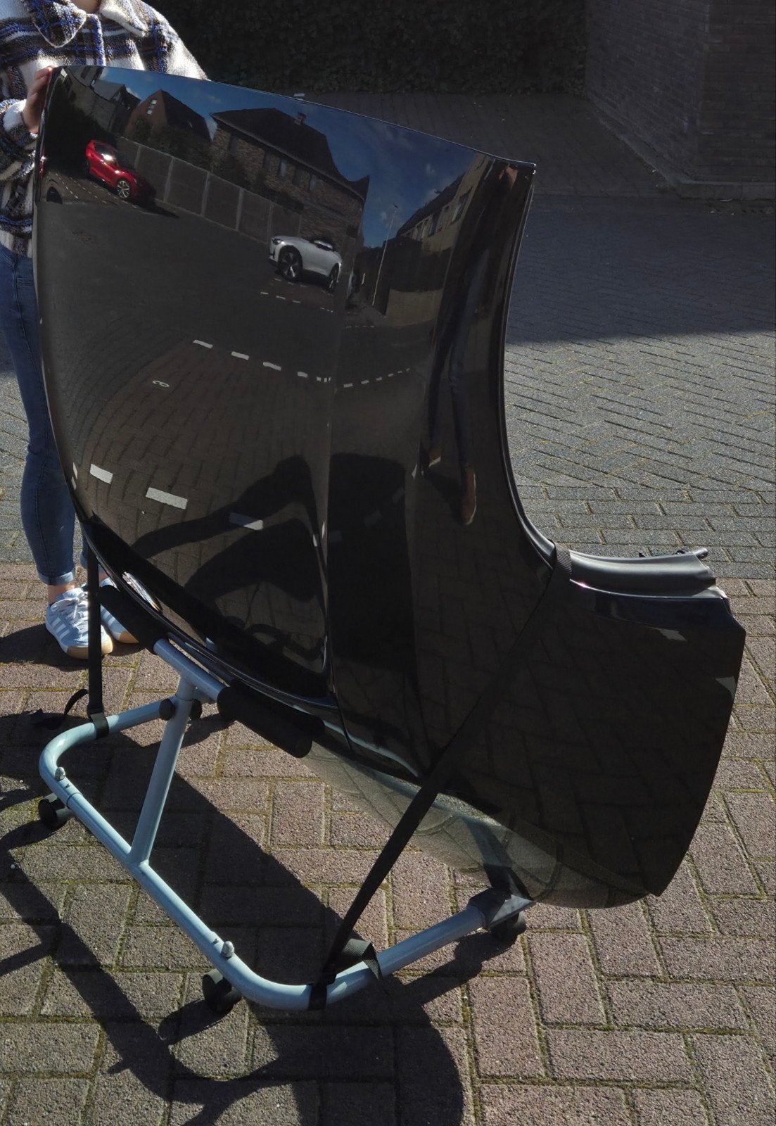 Hardtop BMW Z4 e85 Carbonschwarz, Ophalen, Gebruikt, Voor, Bumper