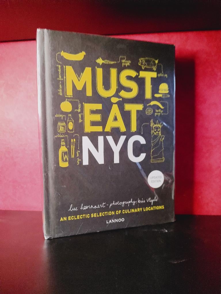 Must eat New York City -, selection of culinary locations, Overige merken, Verzenden, Zo goed als nieuw, Reisgids of -boek
