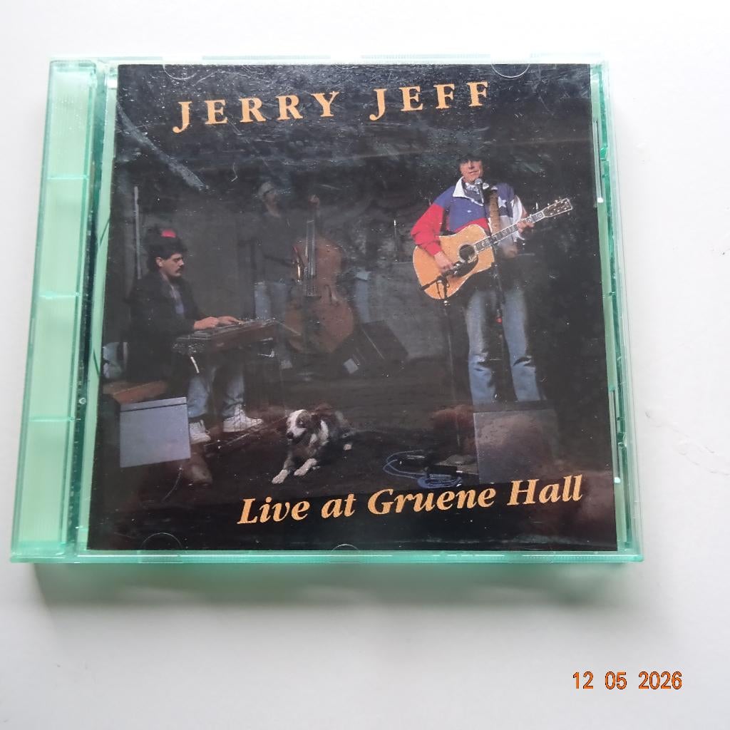 Jerry Jeff Walker ‎- Live At Gruene Hall, Verzenden, Gebruikt