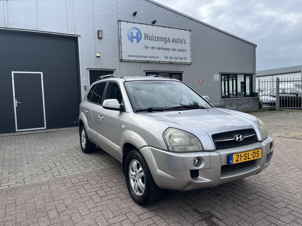 Hyundai Tucson 2.0i Dynamic| AIRCO| met APK! (bj 2006), Auto's, 13 km/l, Stof, Gebruikt, 4 cilinders