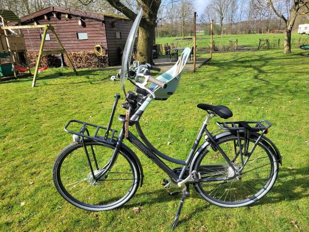 Mamafiets/moederfiets met zitje, Ophalen, 53 tot 56 cm, Versnellingen, Batavus
