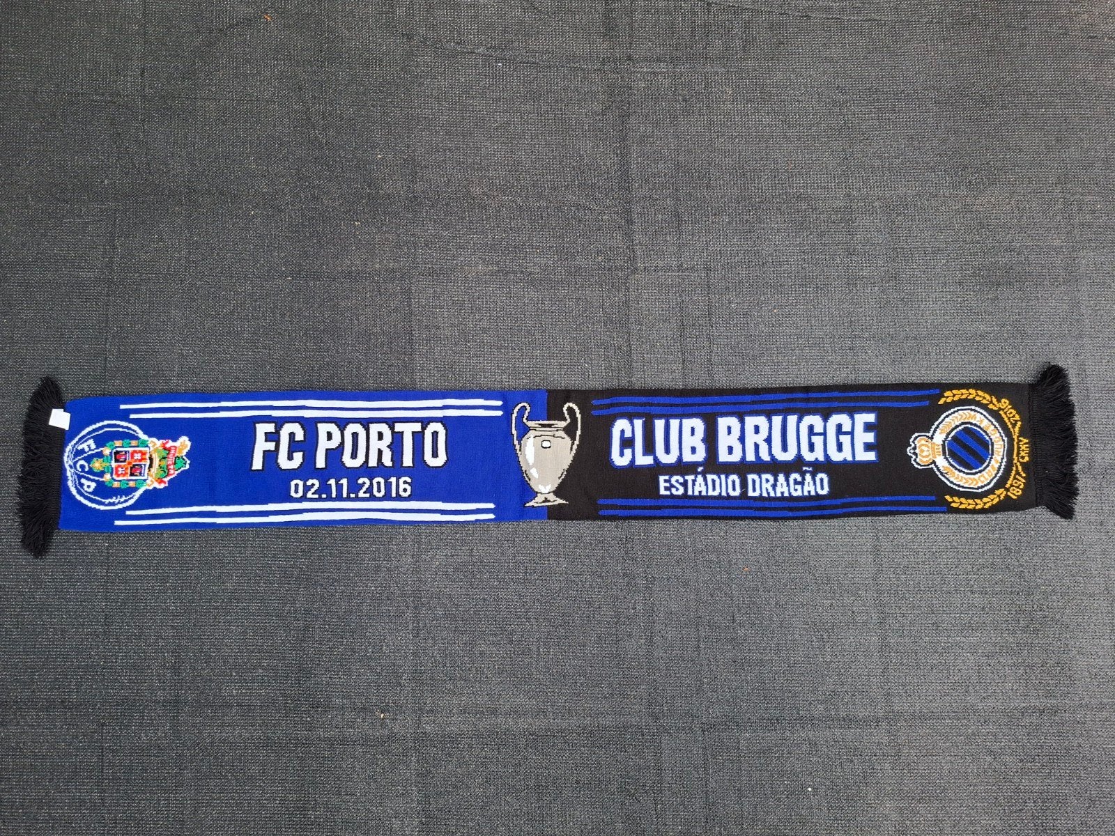 Club Brugge champions league sjaal, Ophalen of Verzenden, Nieuw, Buitenlandse clubs, Vaantje of Sjaal
