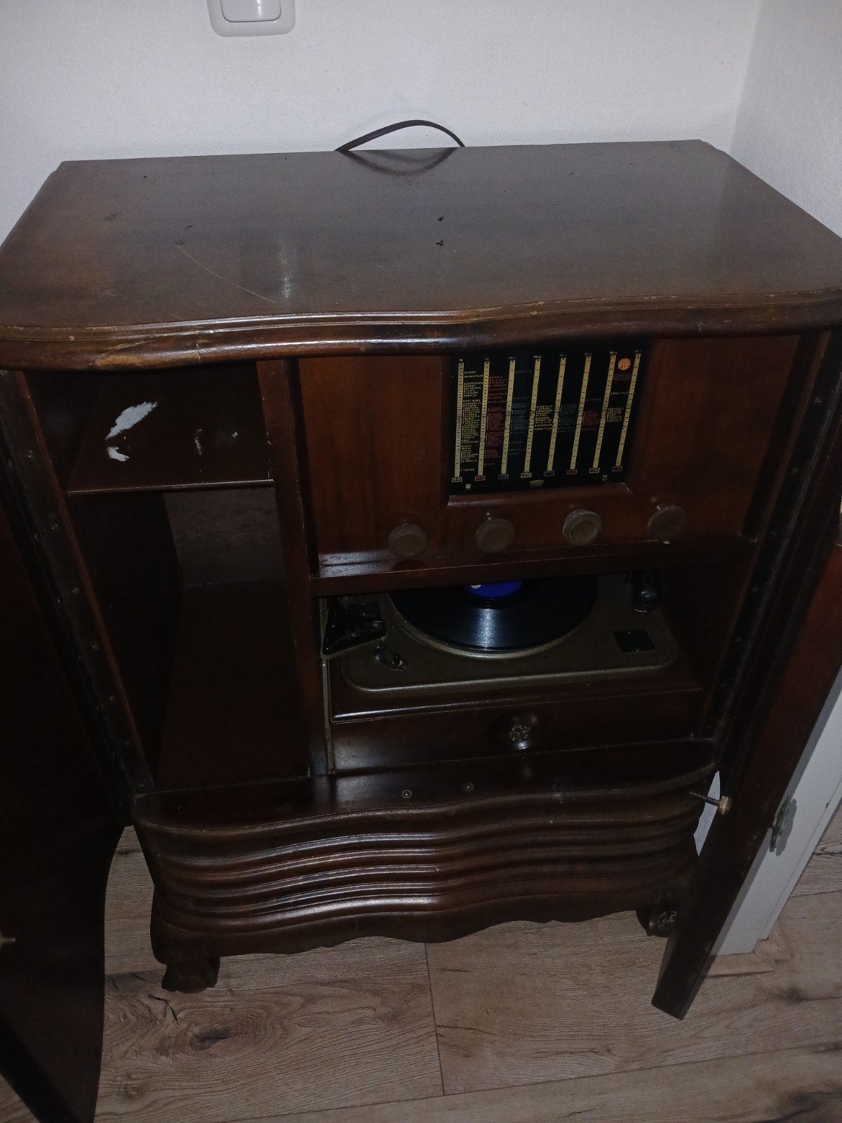 Vintage Radio en Platenspeler Meubel, Ophalen of Verzenden