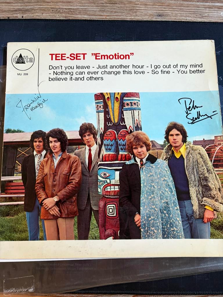 The Tee-Set - Emotion+handtekeningen, Ophalen of Verzenden, Gebruikt, 12 inch