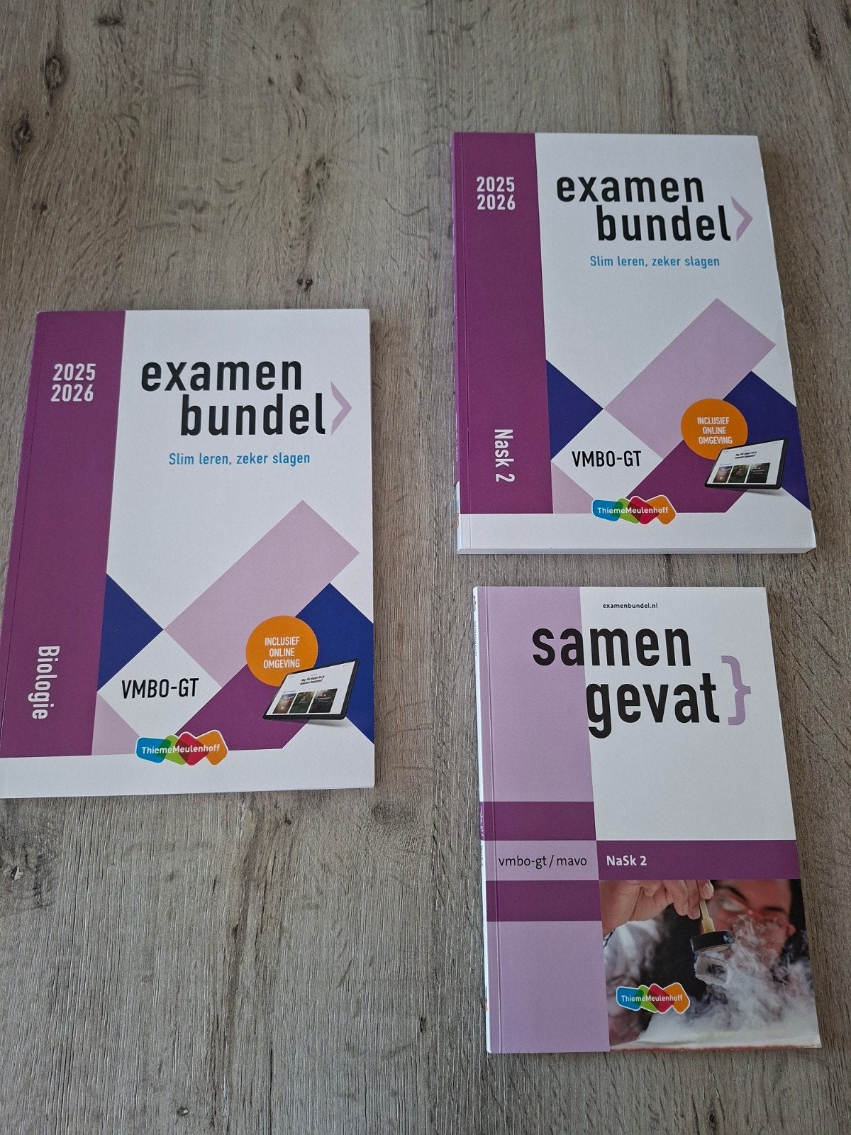 Examenbundel VMBO-GT Nask 2 & Biologie + Samengevat Nask 2, Ophalen, Zo goed als nieuw, VMBO, Biologie