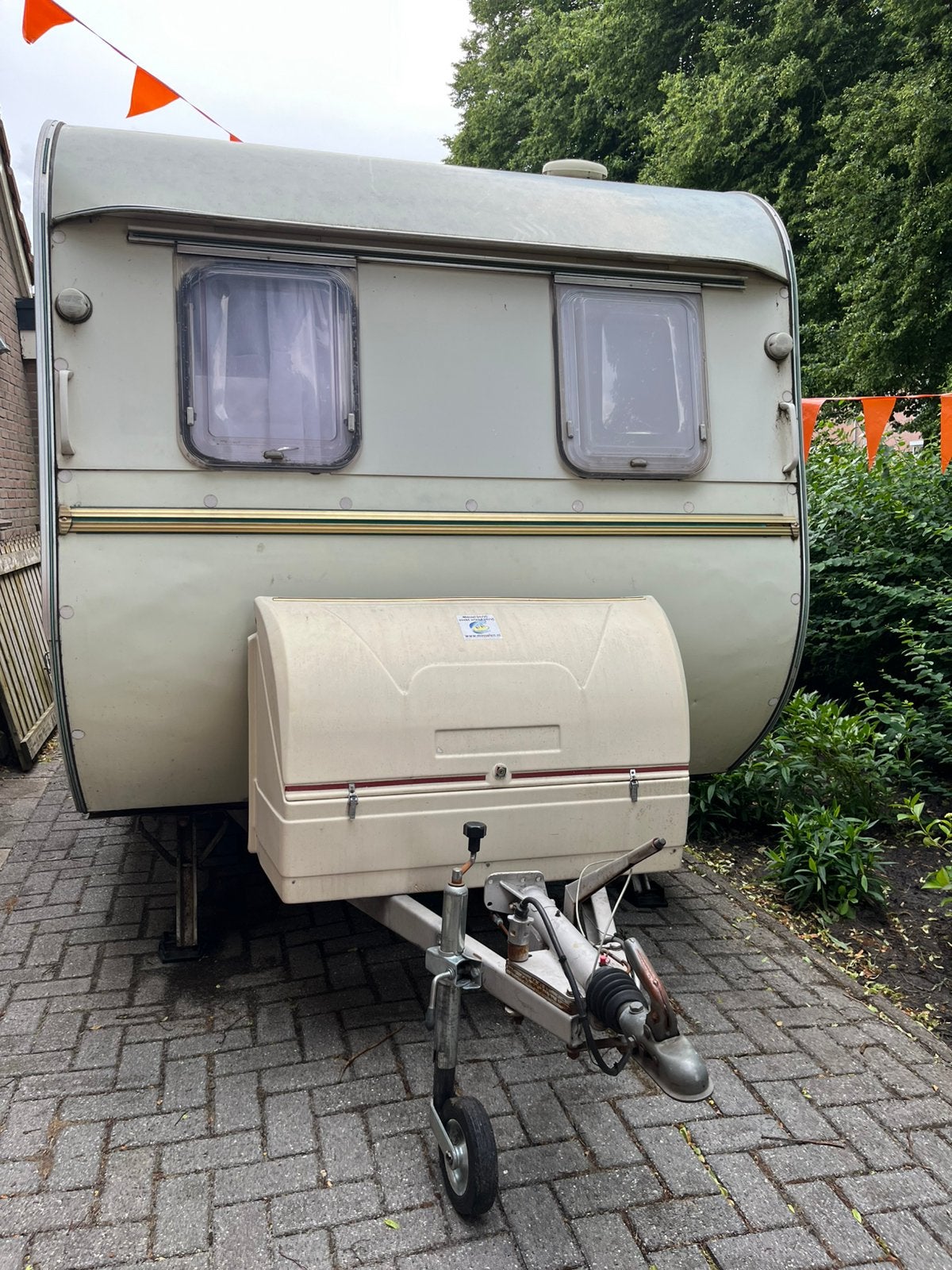 Caravan tabbert, Caravans en Kamperen, Caravans, Rondzit, Tabbert, Particulier, Uitbouw voortent