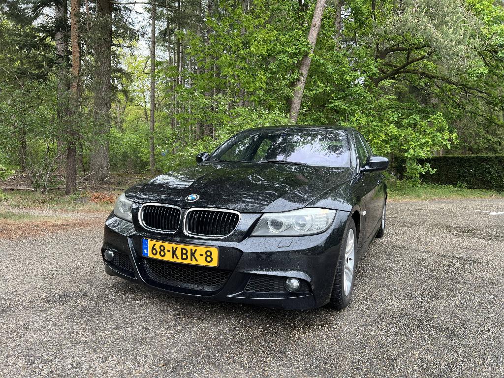 BMW 3-Serie 320i M Sport 2009 Navi / PDC / Clima / Alcantara, Auto's, Achterwielaandrijving, 1995 cc, 4 cilinders, Zwart
