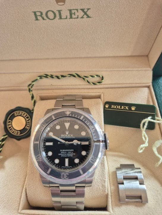 Rolex Submariner 114060. Nieuwstaat!, Ophalen, Staal, Polshorloge, Zo goed als nieuw