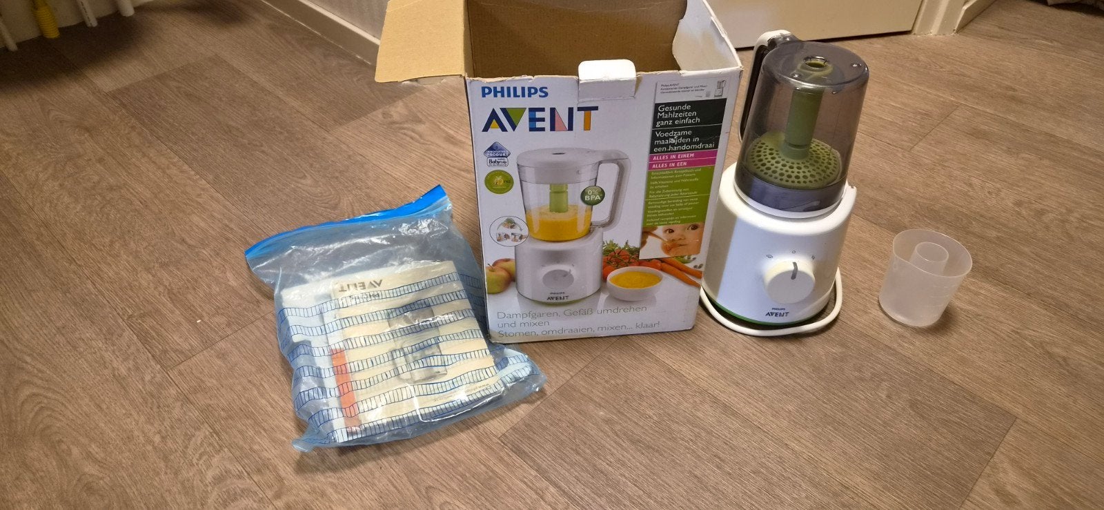 Philips Avent SCF870/20 2-in-1 Babyvoedingmaker, Ophalen, Stoomfunctie, Philips Avent, Zo goed als nieuw