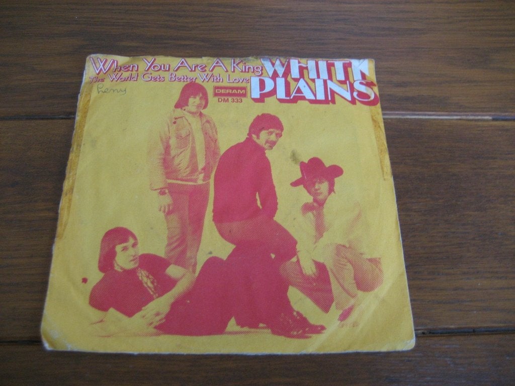 Sixties white plaines when you are a king, Ophalen of Verzenden, Gebruikt, 7 inch, Pop