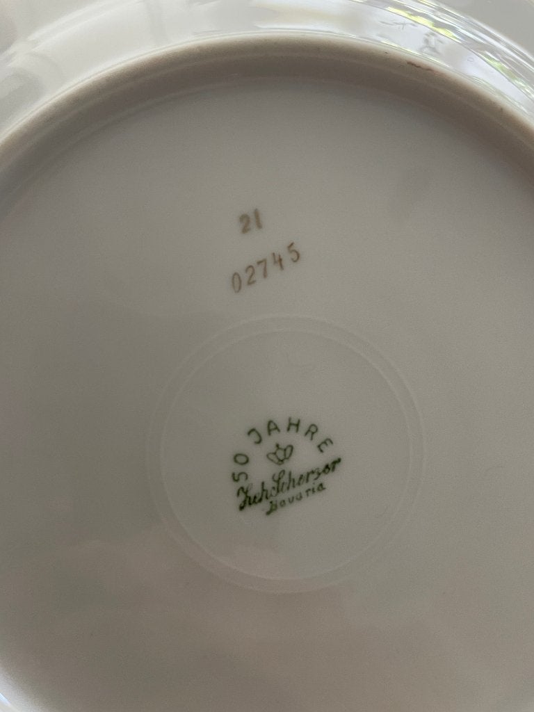Foto 9 van Antiek Art deco ZehScherser Bavaria deelservies (1930)