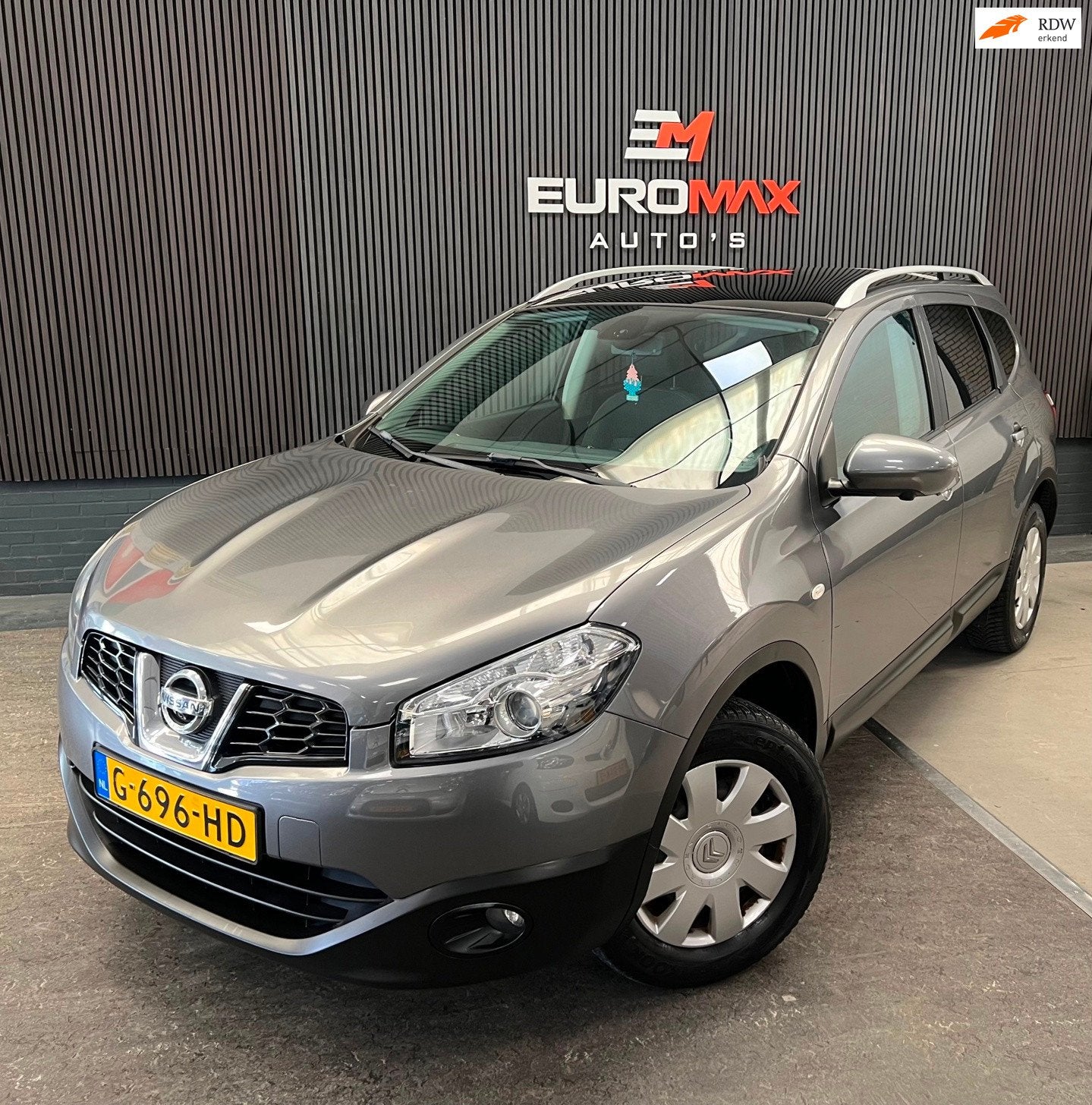 Nissan Qashqai +2 2.0 Optima | 1e Eigenaar | 7-Pers | Naviga, Euro 5, Stof, Gebruikt, Zwart