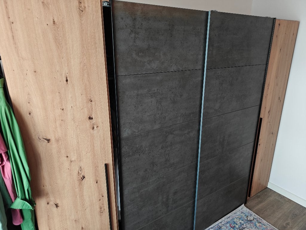 Linnenkast met leg en hang, Huis en Inrichting, Ophalen, Kunststof, Gebruikt, 200 cm of meer