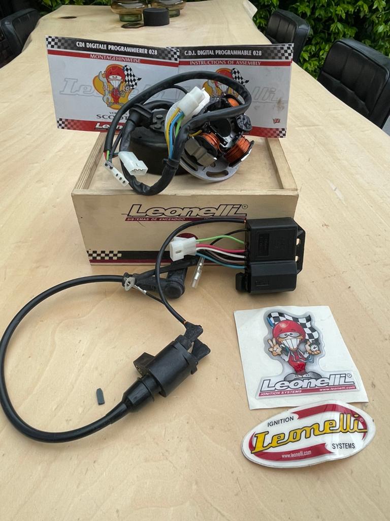 Leonelli digital ignition intsteking NIEUW met bobine, Ophalen of Verzenden, Zo goed als nieuw