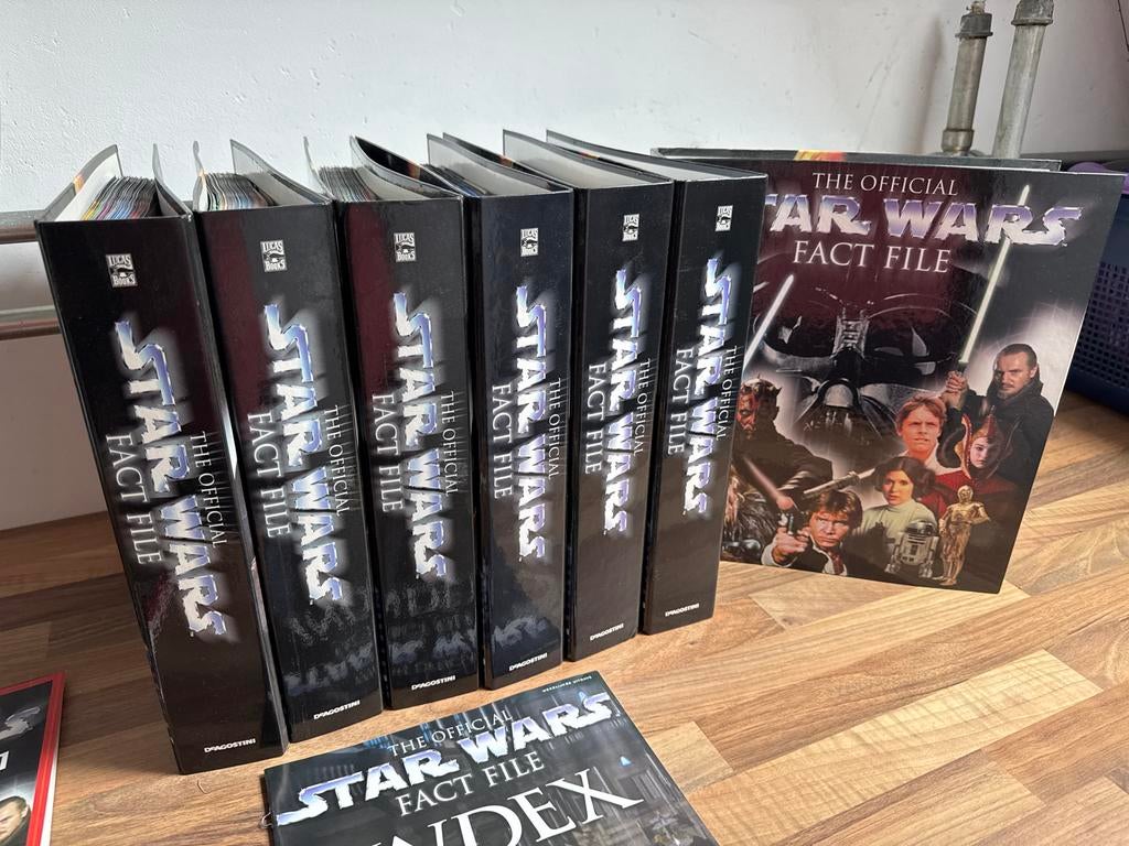Star Wars Fact File Collectie - Compleet met Index, Verzamelen, Star Wars, Gebruikt, Boek of Poster, Ophalen of Verzenden