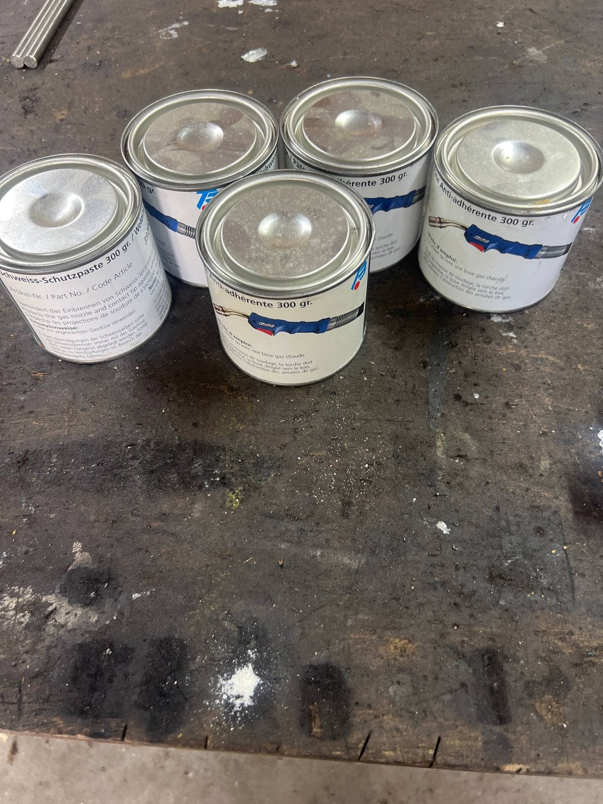 5x Schweiss-Schutzpaste 300 gr. / Welding paste 300 gr., Ophalen of Verzenden, Nieuw, Overige typen