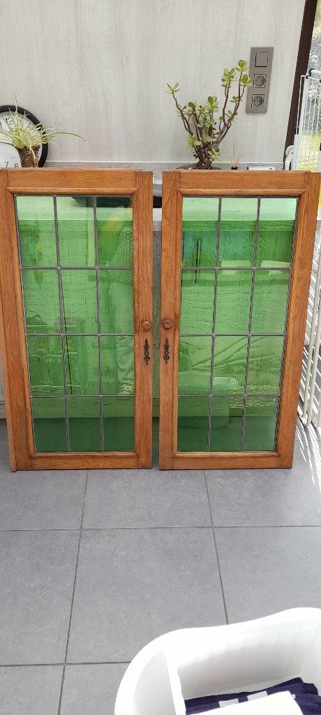 Deurtjes, Ophalen, Gebruikt, Beige, Vintage