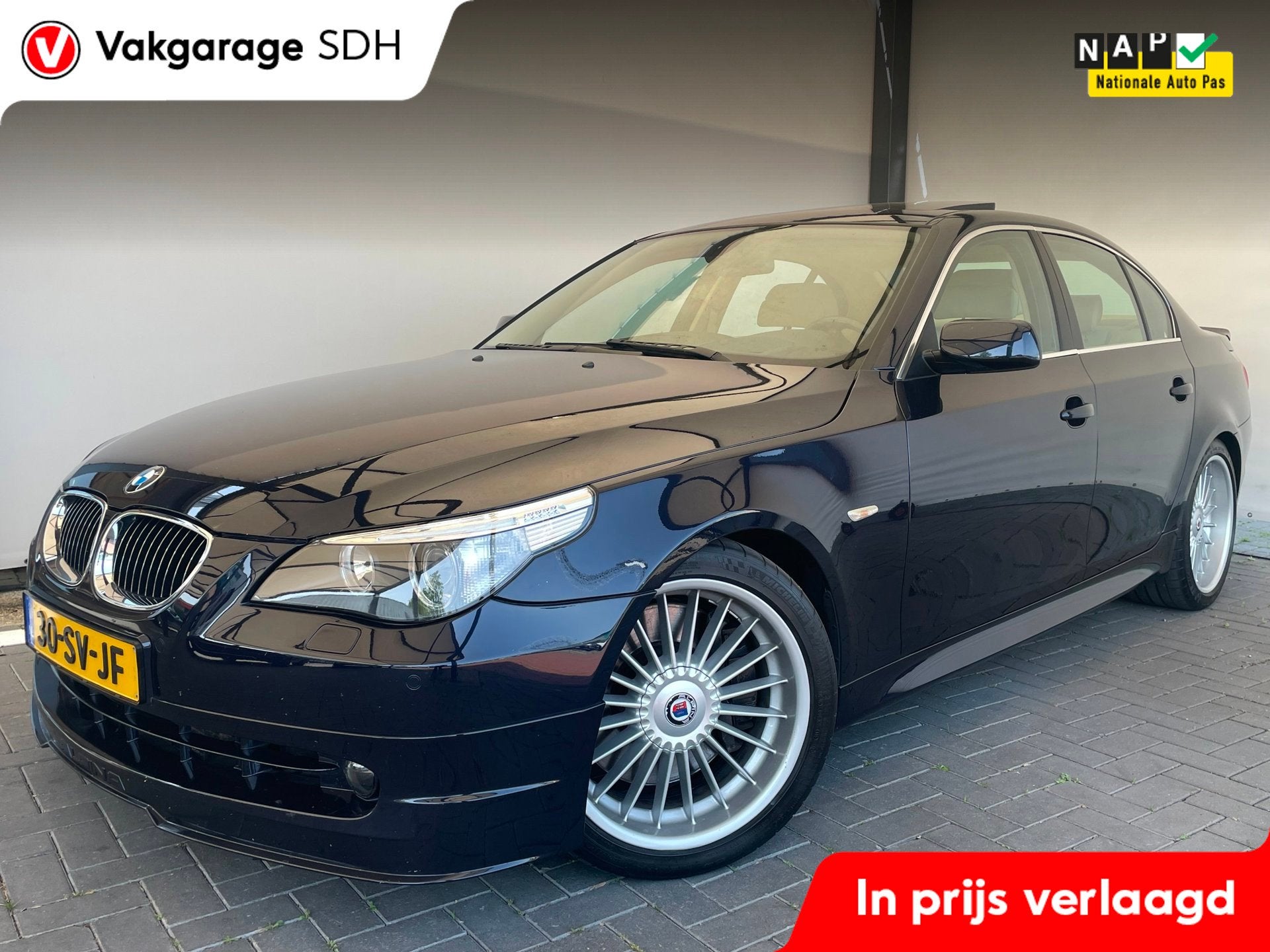 Alpina B5 |Volledig onderhoud|V8 Supercharger|Origineel, Auto's, Automaat, Achterwielaandrijving, Gebruikt, 501 pk