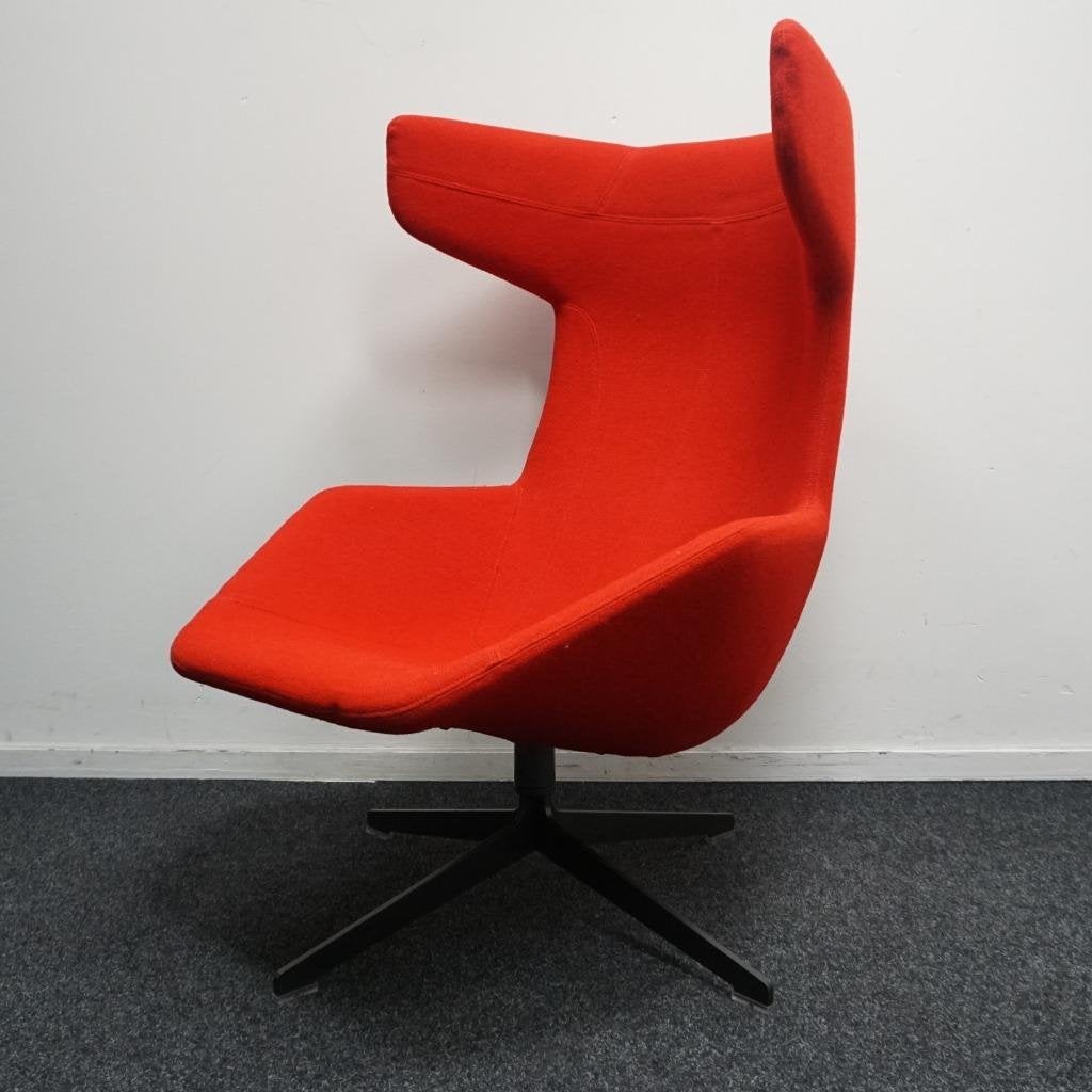 Moroso Take A Line For A Walk Fauteuil | rood, Gebruikt, -, 75 tot 100 cm, Ophalen of Verzenden