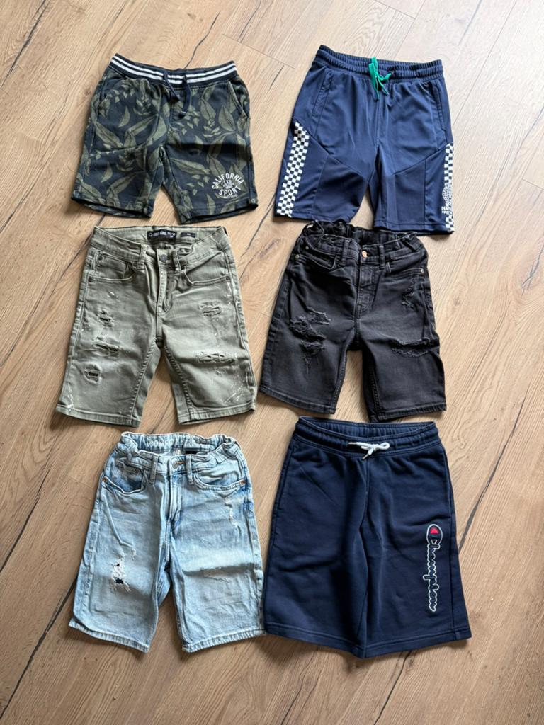 6 korte broeken, Ophalen of Verzenden, Zo goed als nieuw, Jongen, Broek