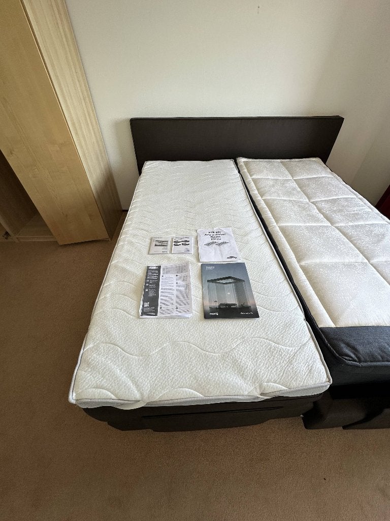 Auping Sami De Luxe matras + topper 90x210, Ophalen, 90 cm, Eenpersoons, 210 cm