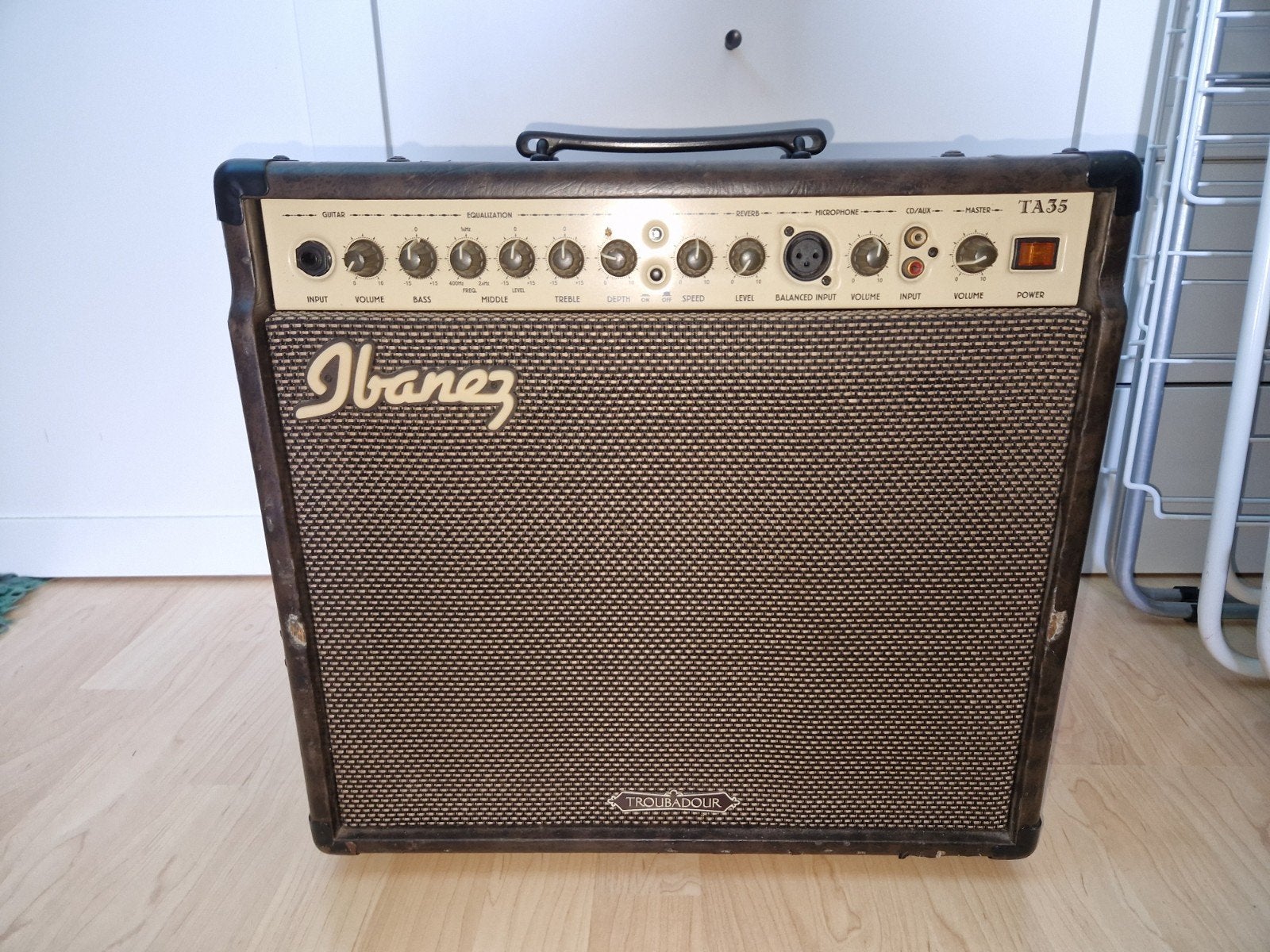 Ibanez TA35 Troubadour Akoestische Gitaarversterker, Muziek en Instrumenten, Ophalen of Verzenden, Gebruikt, Gitaar, Minder dan 50 watt