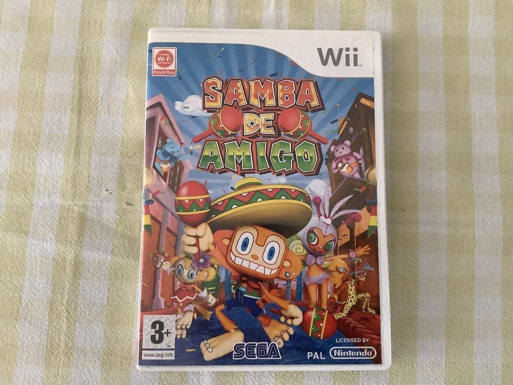Wii game samba de amigo, Avontuur en Actie, Gebruikt, 1 speler, Ophalen of Verzenden