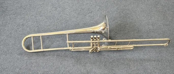 Antoine Courtois Paris mod. 151 Bb Valve Trombone 2, Muziek en Instrumenten, Ophalen, Gebruikt, Tenor