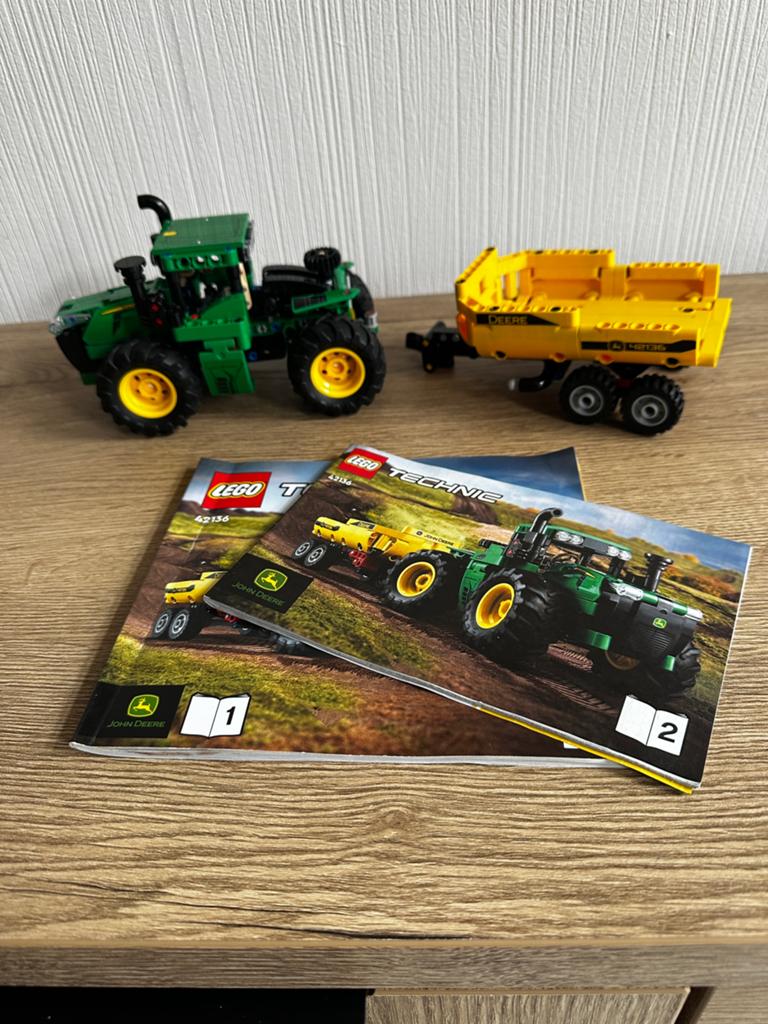 Lego Technic 42136 John Deere, Ophalen of Verzenden, Zo goed als nieuw