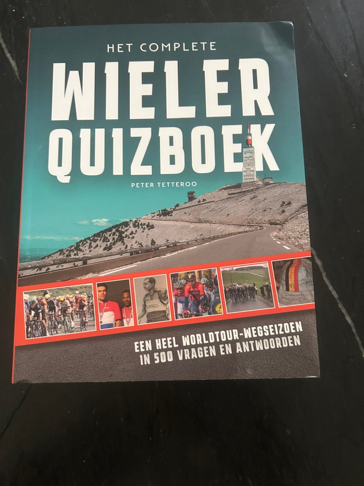WIELERQUIZBOEK Peter Tetteroo 2025 €7,99 incl verzenden, Ophalen of Verzenden, Minder dan 500 stukjes, Nieuw, Puzzelboek