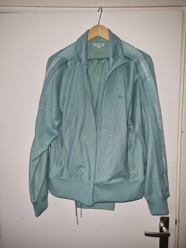Lacoste Trainingspak Heren - Turquoise/Mintgroen Maat L, Kleding | Heren, Sportkleding, Maat 52/54 (L), Lacoste, Ophalen of Verzenden