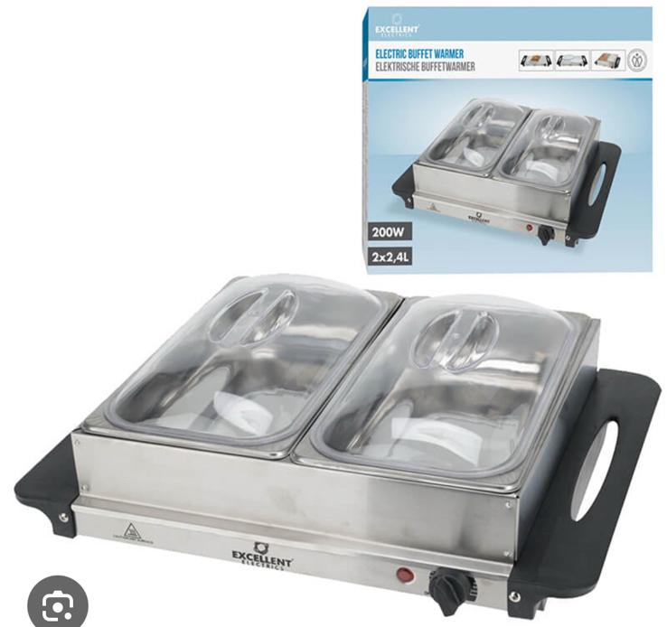 Electrische buffet warmer nieuw in doos, Ophalen, Nieuw