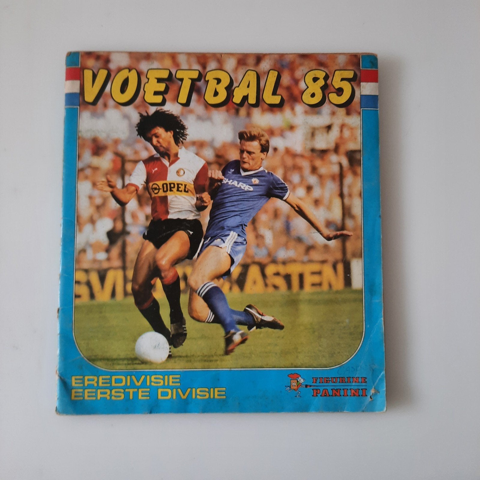VOETBAL 85 PANINI met van Basten en Ruud Gullit, Ophalen of Verzenden, Gebruikt