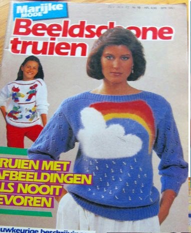 4 breibladen mooie breipatr.marijke - linda - trix - renate, Verzenden, Gebruikt, Breien of Haken, Patroon of Boek