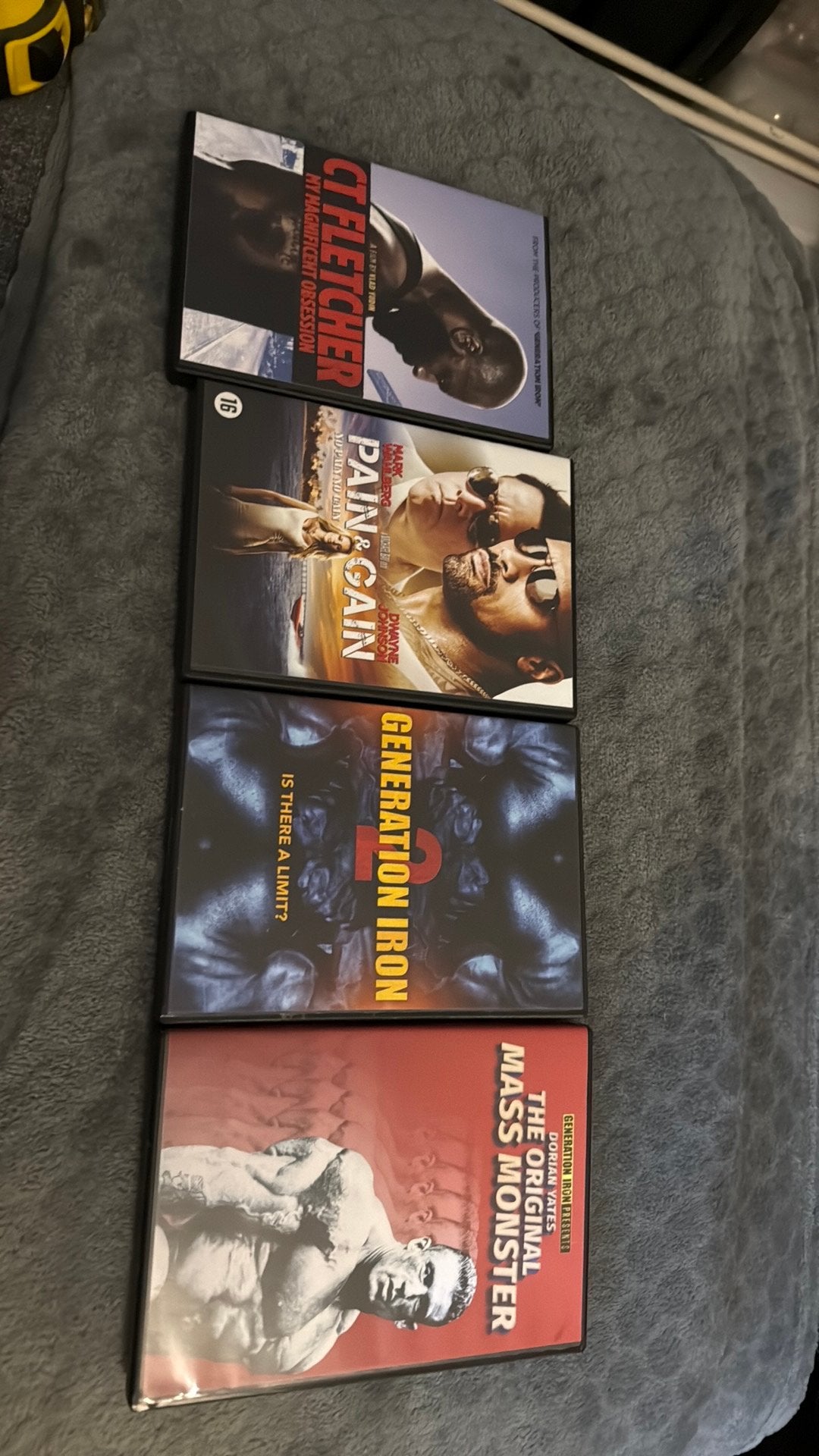 DVD - bodybuilding ct fletcher generation iron dorian yates, Alle leeftijden, Ophalen of Verzenden, Zo goed als nieuw