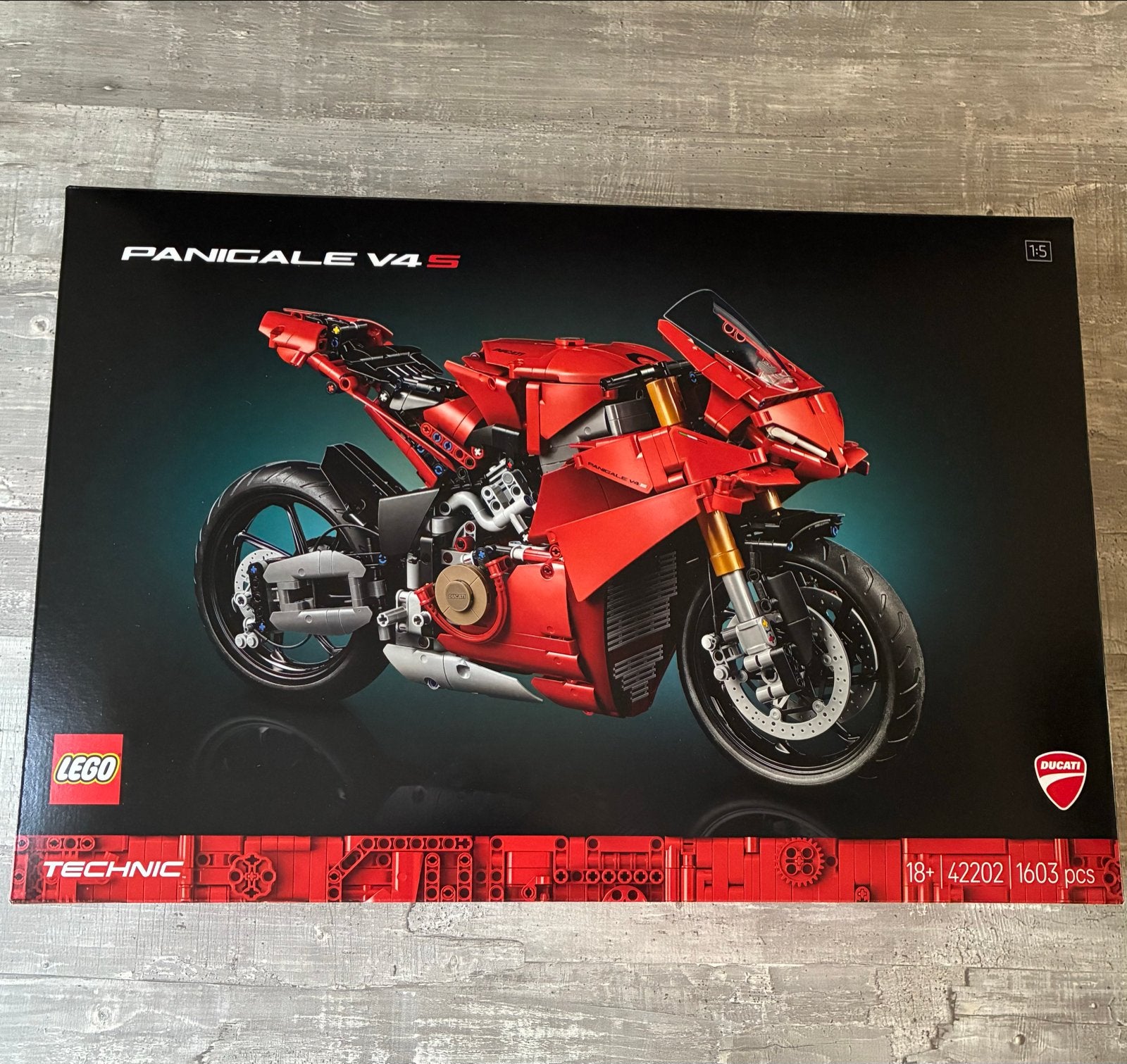 LEGO Technic Ducati Panigale V4 R 42202 - Nieuw, Ophalen of Verzenden, Nieuw, Overige merken