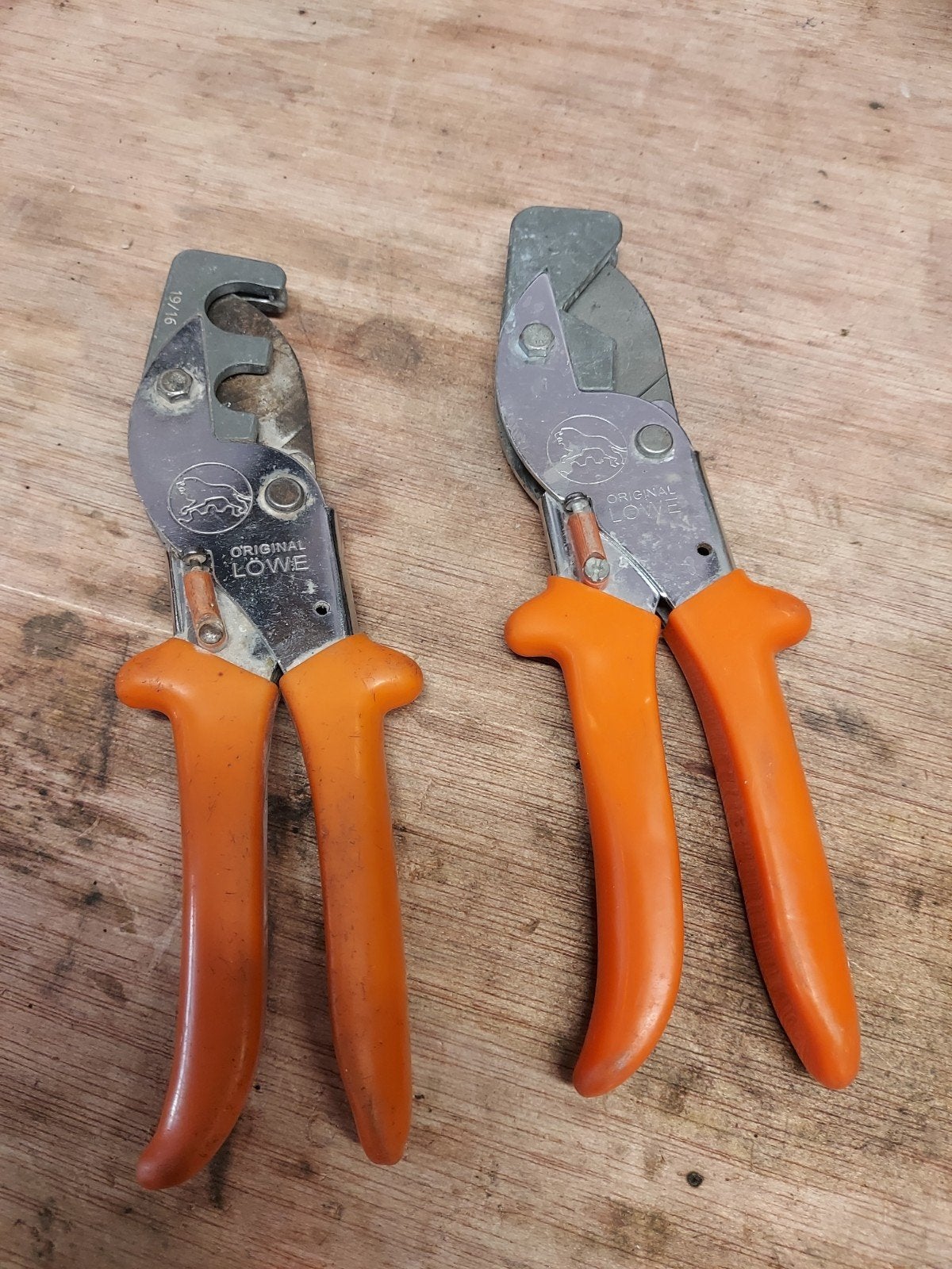 2x buizenschaar 16 en 19mm, Ophalen of Verzenden, Gebruikt, Overige merken, Overige typen