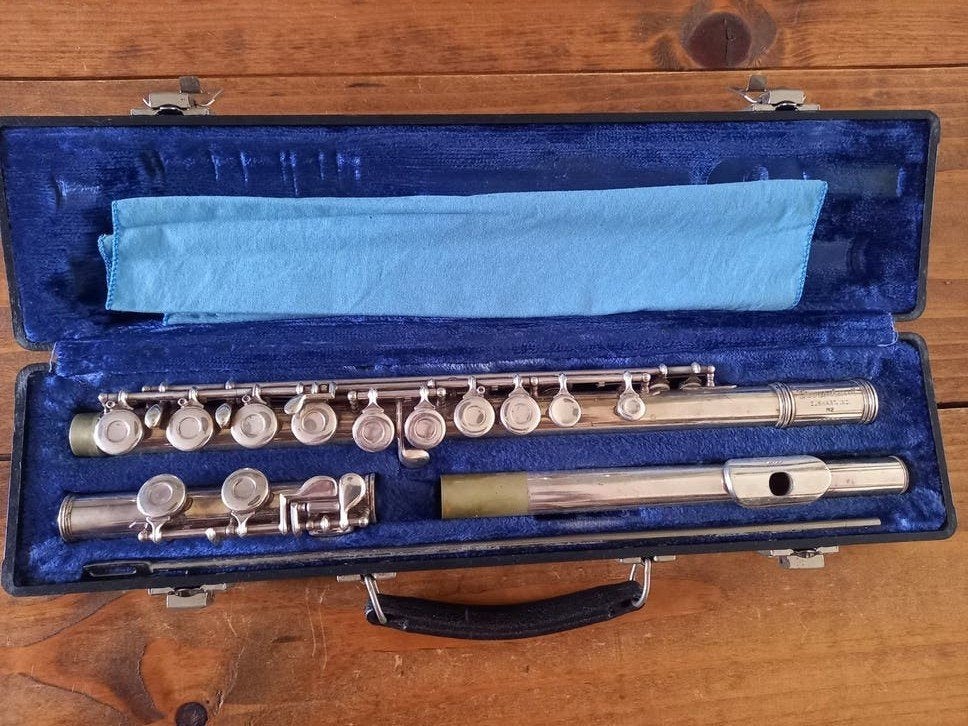 Gemeinhardt Dwarsfluit - Goede Staat, Inclusief Koffer, Muziek en Instrumenten, Ophalen of Verzenden, Gebruikt, Dwarsfluit, Met koffer of tas
