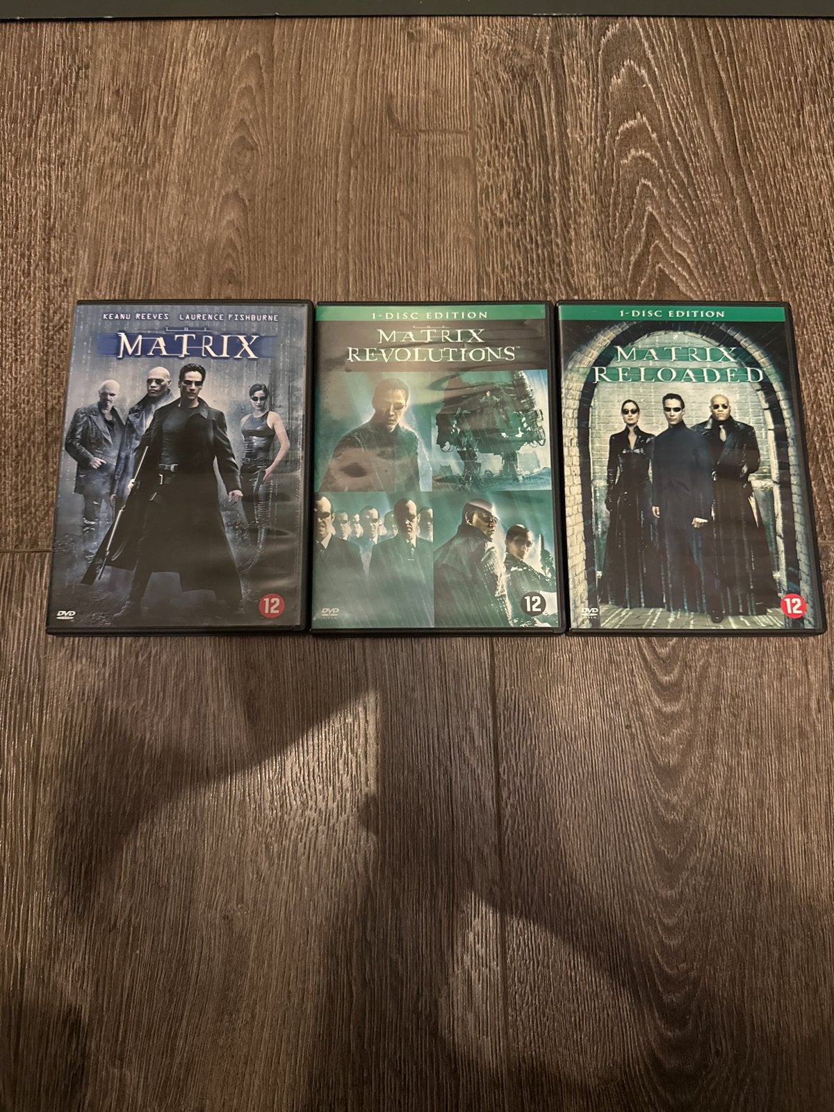 The Matrix Trilogie DVD Boxset - Reloaded, Revolutions, Nederlands, Actiethriller, Ophalen of Verzenden, Vanaf 12 jaar