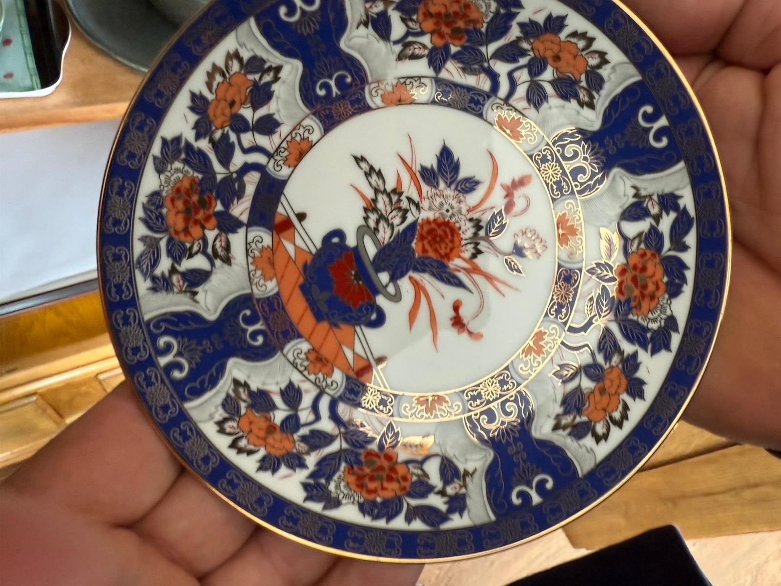 Set van 5 Imari Japanse decoratieve borden, Ophalen