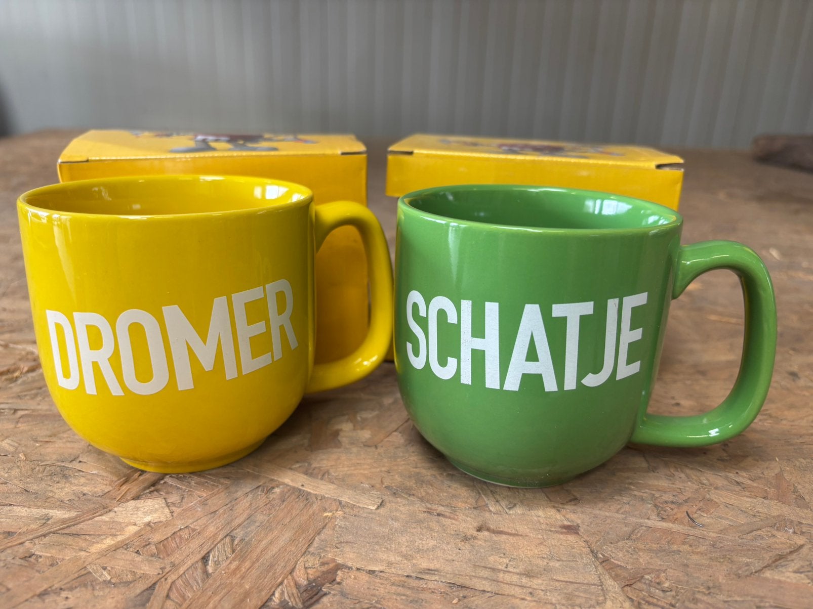 M&M grote mokken, Ophalen of Verzenden, Zo goed als nieuw, Gebruiksvoorwerp