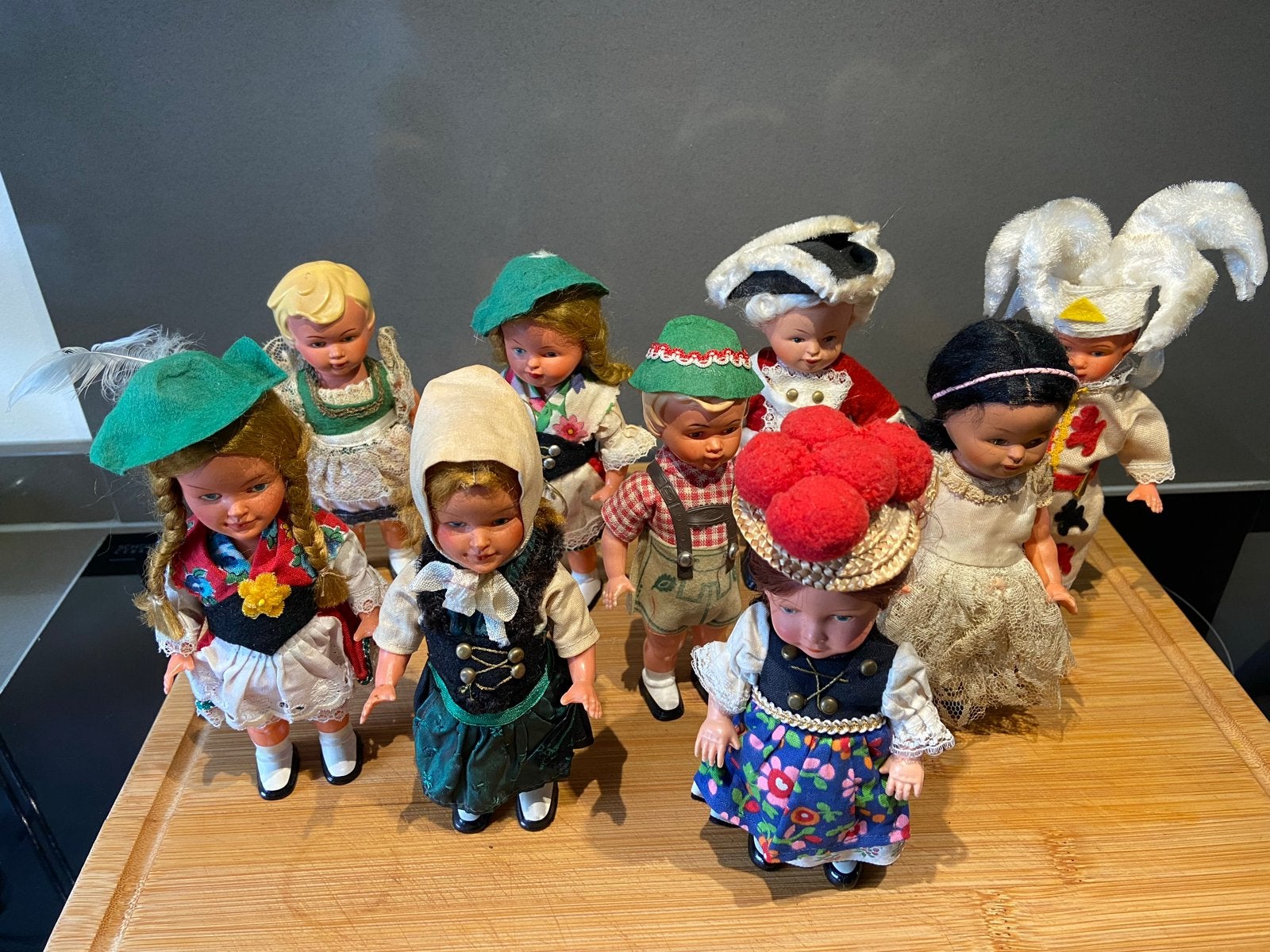 Vintage Opwind Poppetjes in Klederdracht, Ophalen of Verzenden, Gebruikt, Overige typen