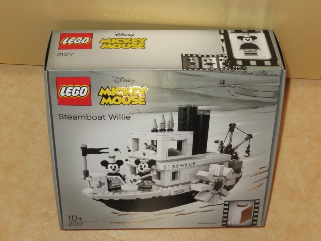 LEGO 21317 Ideas Steamboat Willie nieuw, Lego, Nieuw, Ophalen of Verzenden, Ideas