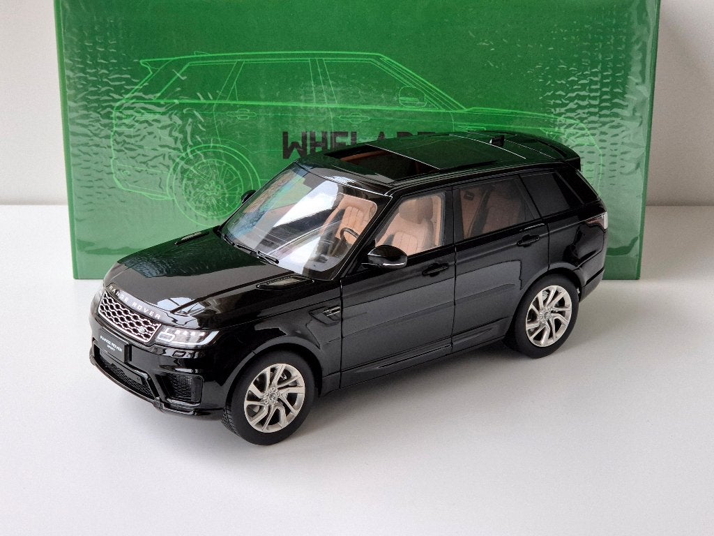 1:18 Whelart Range Rover Sport Santorini Black 2014, Ophalen of Verzenden, Zo goed als nieuw, Auto, Overige merken