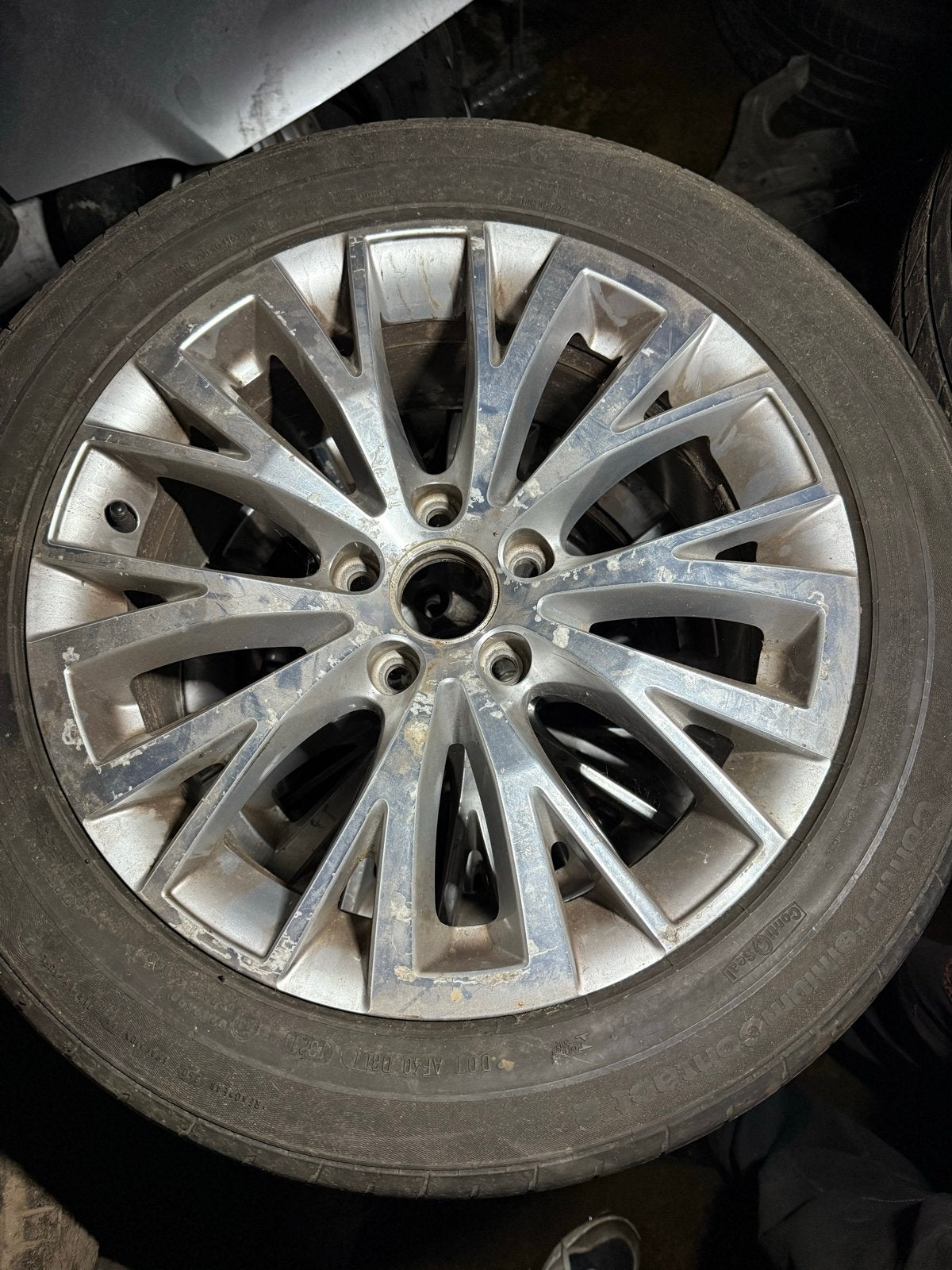 Ronal Velgen 17 inch met banden, Ophalen, Gebruikt