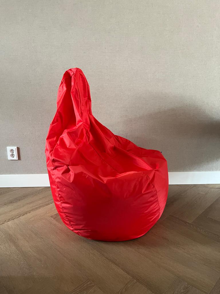 Rode Ploff zitzak - Comfortabel en stijlvol, Huis en Inrichting, Zitzakken, Ophalen, Zo goed als nieuw, Rood, Zitzak