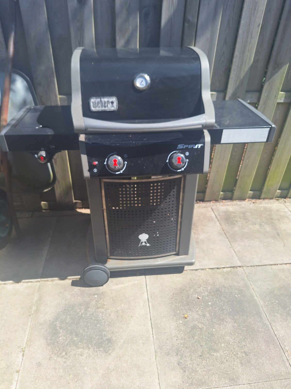 Weber Spirit gasbarbecue met zijbrander, Ophalen, Gebruikt, Weber
